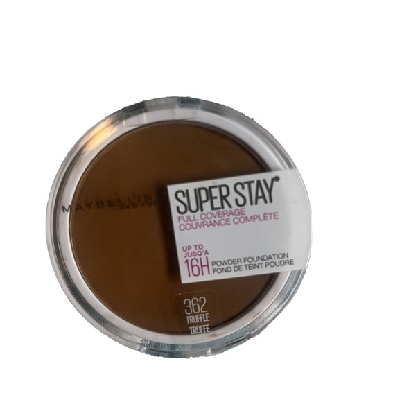 Maybelline Other - Maybelline Super Stay Full Coverage Pressed Powder Foundation 362 Truffle 0.21oz